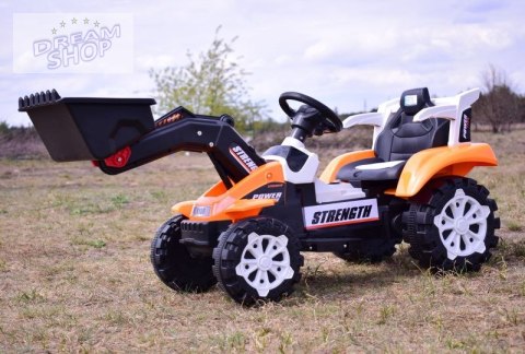 TRAKTOR NA AKUMULATOR Z RUCHOMYM RAMIENIEM - SPYCHACZEM, MIĘKKIE SIEDZENIE/HSD6106B TRAKTOR NA AKUMULATOR Z RUCHOMYM RAMIENIEM - SPYCHACZEM, MIĘKKIE SIEDZENIE/HSD6106B