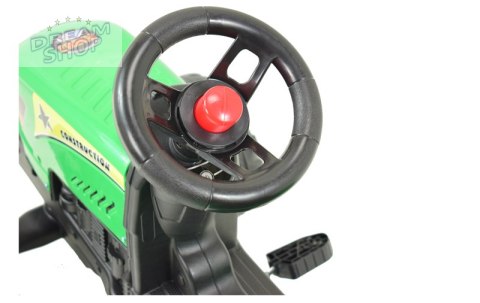 TRAKTOR NA PEDAŁY Z PRZYCZEPĄ I KOPARKĄ/ TR3007 TRAKTOR NA PEDAŁY Z PRZYCZEPĄ I KOPARKĄ/ TR3007