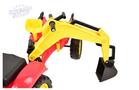 TRAKTOR NA PEDAŁY Z PRZYCZEPĄ I KOPARKĄ/ TR3007 TRAKTOR NA PEDAŁY Z PRZYCZEPĄ I KOPARKĄ/ TR3007