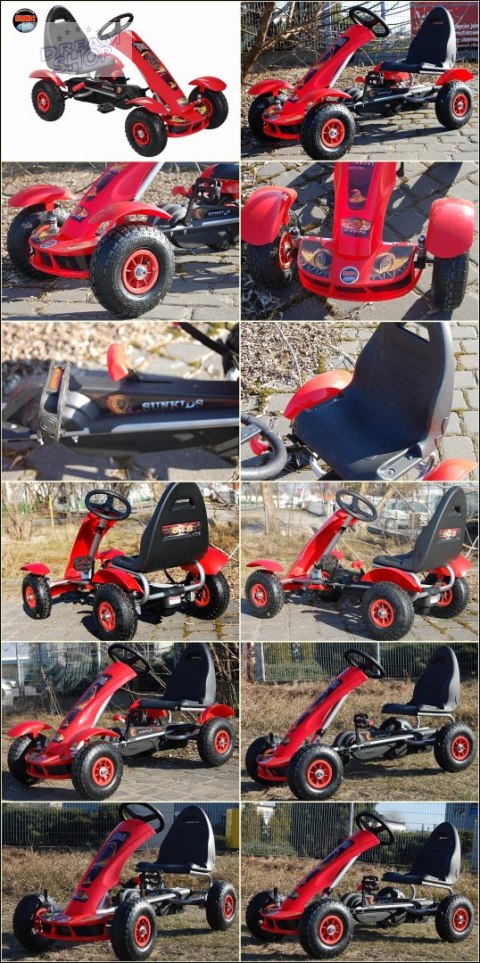 WIELKI GOKART NA PEDAŁY FORMUŁA, POMP KOŁA/F-618 WIELKI GOKART NA PEDAŁY FORMUŁA, POMP KOŁA/F-618