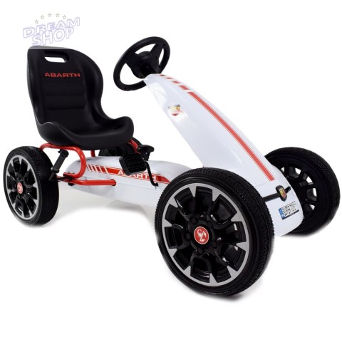 WIELKI LICENCJONOWANY GOKART FIAT ABARTH KOŁA EVA JAKOŚĆ /PB9388A WIELKI LICENCJONOWANY GOKART FIAT ABARTH KOŁA EVA JAKOŚĆ /PB9388A