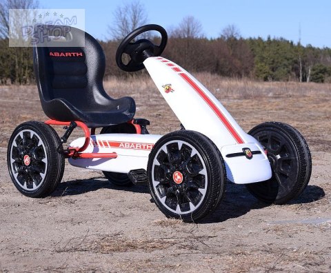 WIELKI LICENCJONOWANY GOKART FIAT ABARTH KOŁA EVA JAKOŚĆ /PB9388A WIELKI LICENCJONOWANY GOKART FIAT ABARTH KOŁA EVA JAKOŚĆ /PB9388A