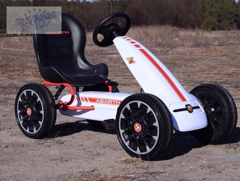 WIELKI LICENCJONOWANY GOKART FIAT ABARTH KOŁA EVA JAKOŚĆ /PB9388A WIELKI LICENCJONOWANY GOKART FIAT ABARTH KOŁA EVA JAKOŚĆ /PB9388A