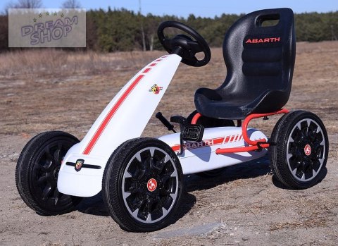 WIELKI LICENCJONOWANY GOKART FIAT ABARTH KOŁA EVA JAKOŚĆ /PB9388A WIELKI LICENCJONOWANY GOKART FIAT ABARTH KOŁA EVA JAKOŚĆ /PB9388A