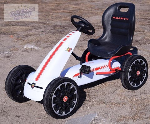 WIELKI LICENCJONOWANY GOKART FIAT ABARTH KOŁA EVA JAKOŚĆ /PB9388A WIELKI LICENCJONOWANY GOKART FIAT ABARTH KOŁA EVA JAKOŚĆ /PB9388A