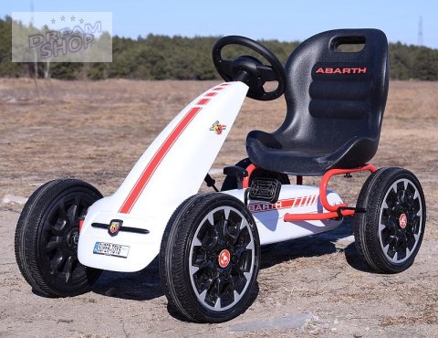 WIELKI LICENCJONOWANY GOKART FIAT ABARTH KOŁA EVA JAKOŚĆ /PB9388A WIELKI LICENCJONOWANY GOKART FIAT ABARTH KOŁA EVA JAKOŚĆ /PB9388A