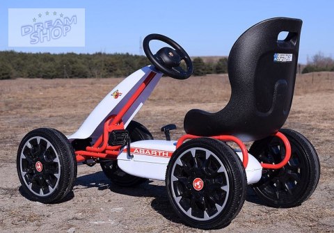 WIELKI LICENCJONOWANY GOKART FIAT ABARTH KOŁA EVA JAKOŚĆ /PB9388A WIELKI LICENCJONOWANY GOKART FIAT ABARTH KOŁA EVA JAKOŚĆ /PB9388A