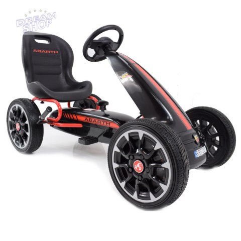 WIELKI LICENCJONOWANY GOKART FIAT ABARTH KOŁA EVA JAKOŚĆ /PB9388A WIELKI LICENCJONOWANY GOKART FIAT ABARTH KOŁA EVA JAKOŚĆ /PB9388A
