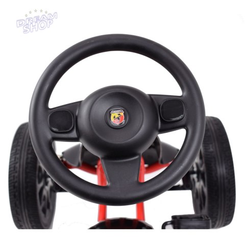 WIELKI LICENCJONOWANY GOKART FIAT ABARTH KOŁA EVA JAKOŚĆ /PB9388A WIELKI LICENCJONOWANY GOKART FIAT ABARTH KOŁA EVA JAKOŚĆ /PB9388A