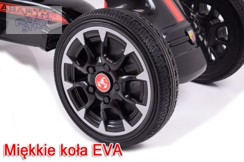WIELKI LICENCJONOWANY GOKART FIAT ABARTH KOŁA EVA JAKOŚĆ /PB9388A WIELKI LICENCJONOWANY GOKART FIAT ABARTH KOŁA EVA JAKOŚĆ /PB9388A