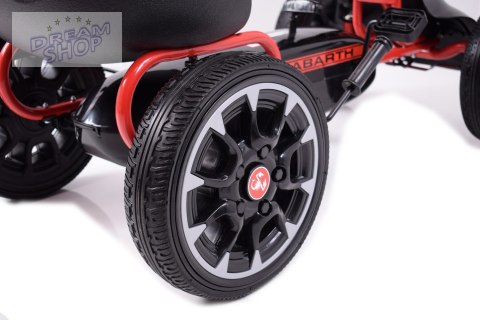 WIELKI LICENCJONOWANY GOKART FIAT ABARTH KOŁA EVA JAKOŚĆ /PB9388A WIELKI LICENCJONOWANY GOKART FIAT ABARTH KOŁA EVA JAKOŚĆ /PB9388A