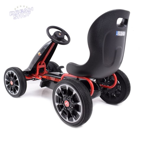 WIELKI LICENCJONOWANY GOKART FIAT ABARTH KOŁA EVA JAKOŚĆ /PB9388A WIELKI LICENCJONOWANY GOKART FIAT ABARTH KOŁA EVA JAKOŚĆ /PB9388A