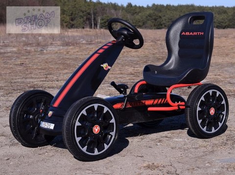 WIELKI LICENCJONOWANY GOKART FIAT ABARTH KOŁA EVA JAKOŚĆ /PB9388A WIELKI LICENCJONOWANY GOKART FIAT ABARTH KOŁA EVA JAKOŚĆ /PB9388A