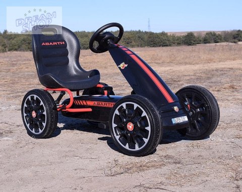 WIELKI LICENCJONOWANY GOKART FIAT ABARTH KOŁA EVA JAKOŚĆ /PB9388A WIELKI LICENCJONOWANY GOKART FIAT ABARTH KOŁA EVA JAKOŚĆ /PB9388A