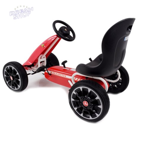 WIELKI LICENCJONOWANY GOKART FIAT ABARTH KOŁA EVA JAKOŚĆ /PB9388A WIELKI LICENCJONOWANY GOKART FIAT ABARTH KOŁA EVA JAKOŚĆ /PB9388A