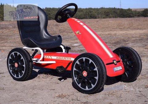 WIELKI LICENCJONOWANY GOKART FIAT ABARTH KOŁA EVA JAKOŚĆ /PB9388A WIELKI LICENCJONOWANY GOKART FIAT ABARTH KOŁA EVA JAKOŚĆ /PB9388A