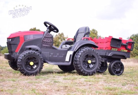 WIELKI TRAKTOR NA AKUMULATOR Z PRZYCZEPĄ, MIĘKKIE KOŁA, MIĘKKIE SIEDZENIE/BDM0925 WIELKI TRAKTOR NA AKUMULATOR Z PRZYCZEPĄ, MIĘKKIE KOŁA, MIĘKKIE SIEDZENIE/BDM0925