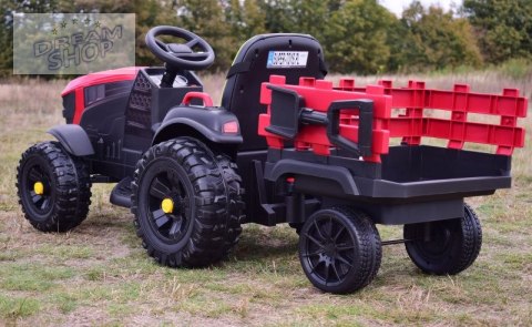 WIELKI TRAKTOR NA AKUMULATOR Z PRZYCZEPĄ, MIĘKKIE KOŁA, MIĘKKIE SIEDZENIE/BDM0925 WIELKI TRAKTOR NA AKUMULATOR Z PRZYCZEPĄ, MIĘKKIE KOŁA, MIĘKKIE SIEDZENIE/BDM0925