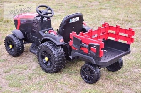 WIELKI TRAKTOR NA AKUMULATOR Z PRZYCZEPĄ, MIĘKKIE KOŁA, MIĘKKIE SIEDZENIE/BDM0925 WIELKI TRAKTOR NA AKUMULATOR Z PRZYCZEPĄ, MIĘKKIE KOŁA, MIĘKKIE SIEDZENIE/BDM0925