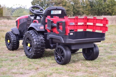 WIELKI TRAKTOR NA AKUMULATOR Z PRZYCZEPĄ, MIĘKKIE KOŁA, MIĘKKIE SIEDZENIE/BDM0925 WIELKI TRAKTOR NA AKUMULATOR Z PRZYCZEPĄ, MIĘKKIE KOŁA, MIĘKKIE SIEDZENIE/BDM0925