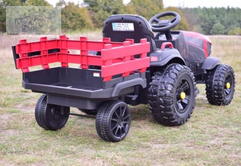 WIELKI TRAKTOR NA AKUMULATOR Z PRZYCZEPĄ, MIĘKKIE KOŁA, MIĘKKIE SIEDZENIE/BDM0925 WIELKI TRAKTOR NA AKUMULATOR Z PRZYCZEPĄ, MIĘKKIE KOŁA, MIĘKKIE SIEDZENIE/BDM0925