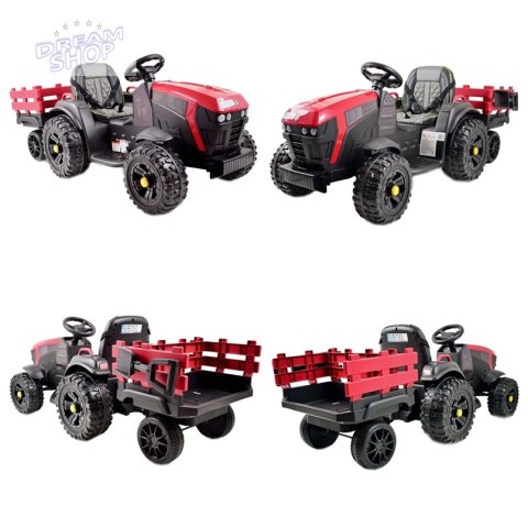 WIELKI TRAKTOR NA AKUMULATOR Z PRZYCZEPĄ, MIĘKKIE KOŁA, MIĘKKIE SIEDZENIE/BDM0925 WIELKI TRAKTOR NA AKUMULATOR Z PRZYCZEPĄ, MIĘKKIE KOŁA, MIĘKKIE SIEDZENIE/BDM0925