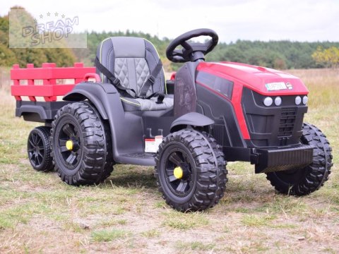 WIELKI TRAKTOR NA AKUMULATOR Z PRZYCZEPĄ, MIĘKKIE KOŁA, MIĘKKIE SIEDZENIE/BDM0925 WIELKI TRAKTOR NA AKUMULATOR Z PRZYCZEPĄ, MIĘKKIE KOŁA, MIĘKKIE SIEDZENIE/BDM0925