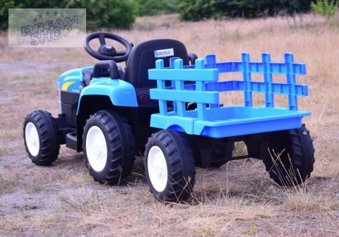 DUŻY TRAKTOR NA AKUMULATOR NEW HOLLAND 2 SILNIKI, PILOT/A009-B