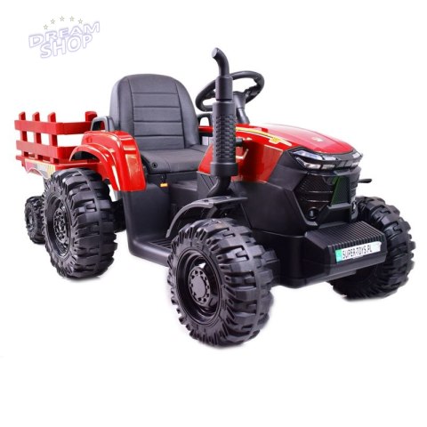 MEGA TRAKTOR AGRICULTURE Z PRZYCZEPĄ 2X200, 24V, SZYBKI SUPER JAKOSĆ/JC000B