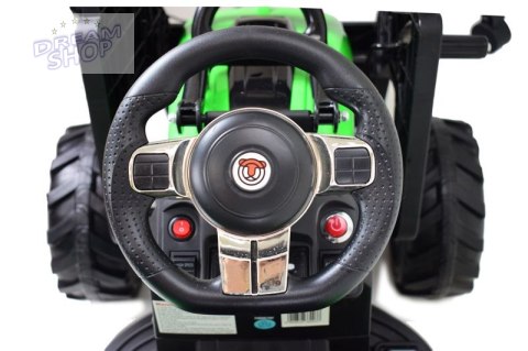 MEGA TRAKTOR Z ŁADOWARKĄ,KOPARKĄ, PRZYCZEPĄ 24 V SUPER-MOC OLBRZYMI