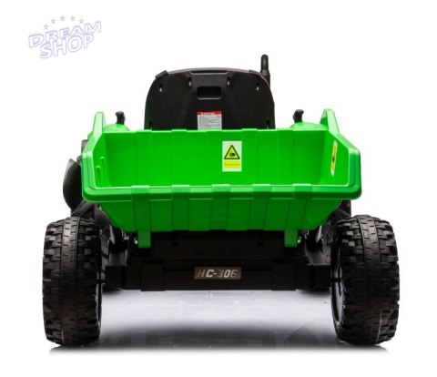 OLBRZYMI TRAKTOR 24 V Z PRZYCZEPĄ I ELEKTRYCZNIE PODNOSZONYM KIPREM SUPER JAKOŚĆ/HC306