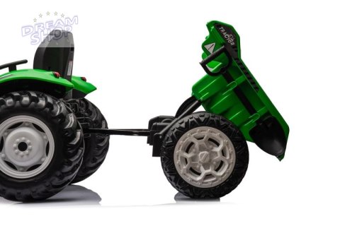 OLBRZYMI TRAKTOR 24 V Z PRZYCZEPĄ I ELEKTRYCZNIE PODNOSZONYM KIPREM SUPER JAKOŚĆ/HC306