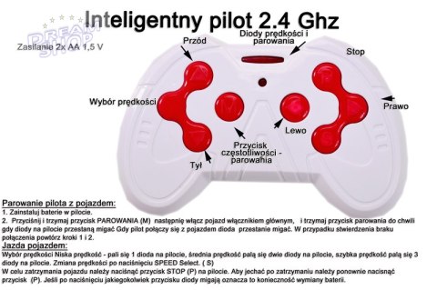 PILOT DO POJAZDÓW 2.4 GHZ PILOT-P-19-A005