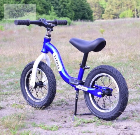 ROWEREK BIEGOWY 12" RAMA ALUMINIOWA, KOŁA ALUMINIOWE, PODNÓŻEK/KD-11