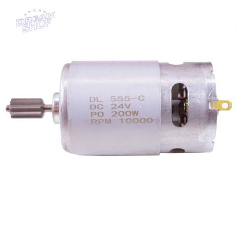 SILNIK DO POJAZDÓW NA AKUMULATOR -24V-DL-555- 200W-10000RPM SILNIK DO POJAZDÓW NA AKUMULATOR -24V-DL-555- 200W-10000RPM