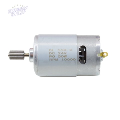 SILNIK DO POJAZDÓW NA AKUMULATOR SILNIK-24V-DL550-C-10000RPM-50W SILNIK DO POJAZDÓW NA AKUMULATOR SILNIK-24V-DL550-C-10000RPM-50W