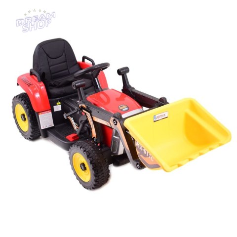 SUPER TRAKTOR BLOW - NA AKUMULATOR Z ŁYŻKĄ, MIĘKKIE KOŁA, MIEKKIE SIEDZENIE, PILOT/XMX611-DIGGER