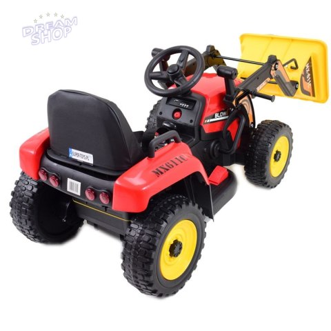 SUPER TRAKTOR BLOW - NA AKUMULATOR Z ŁYŻKĄ, MIĘKKIE KOŁA, MIEKKIE SIEDZENIE, PILOT/XMX611-DIGGER