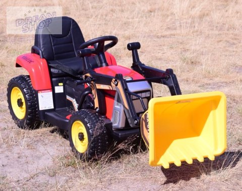SUPER TRAKTOR BLOW - NA AKUMULATOR Z ŁYŻKĄ, MIĘKKIE KOŁA, MIEKKIE SIEDZENIE, PILOT/XMX611-DIGGER