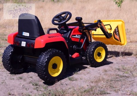 SUPER TRAKTOR BLOW - NA AKUMULATOR Z ŁYŻKĄ, MIĘKKIE KOŁA, MIEKKIE SIEDZENIE, PILOT/XMX611-DIGGER