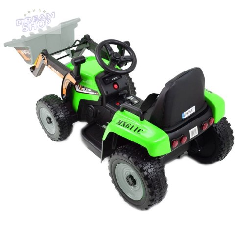 SUPER TRAKTOR BLOW - NA AKUMULATOR Z ŁYŻKĄ, MIĘKKIE KOŁA, MIEKKIE SIEDZENIE, PILOT/XMX611-DIGGER