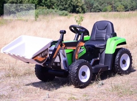 SUPER TRAKTOR BLOW - NA AKUMULATOR Z ŁYŻKĄ, MIĘKKIE KOŁA, MIEKKIE SIEDZENIE, PILOT/XMX611-DIGGER