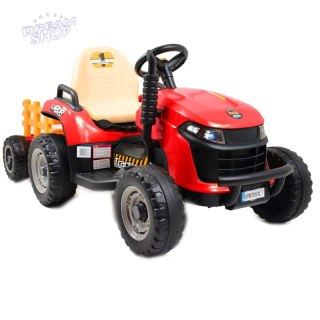 SUPER TRAKTOR LABOR- NA AKUMULATOR Z PRZYCZEPĄ I KIPREM/BBH030