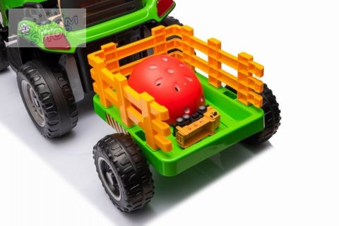 SUPER TRAKTOR LABOR- NA AKUMULATOR Z PRZYCZEPĄ I KIPREM/BBH030