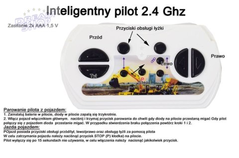 TRAKTOR, KOPARKA NA AKUMULATOR+PRZYCZEPA,PILOT /HT9158 TRAKTOR, KOPARKA NA AKUMULATOR+PRZYCZEPA,PILOT /HT9158