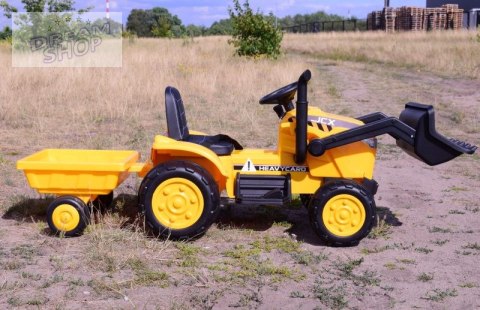 TRAKTOR NA AKUMULATOR Z PRZYCZEPĄ - JCX, PILOT/S-617