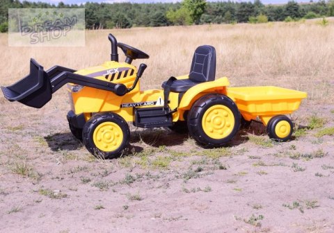 TRAKTOR NA AKUMULATOR Z PRZYCZEPĄ - JCX, PILOT/S-617