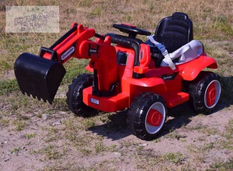 WIELKA KOPARKA Z PILOTEM, PEŁNA OPCJA, RUCHOMA ŁYŻKA, /YW1988