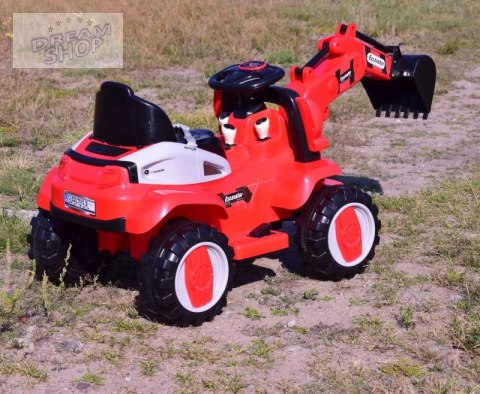 WIELKA KOPARKA Z PILOTEM, PEŁNA OPCJA, RUCHOMA ŁYŻKA, /YW1988