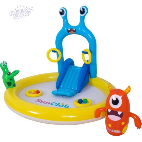 BASEN DZIECIĘCY PLAC ZABAW MONSTER 178x171x121CM 51141